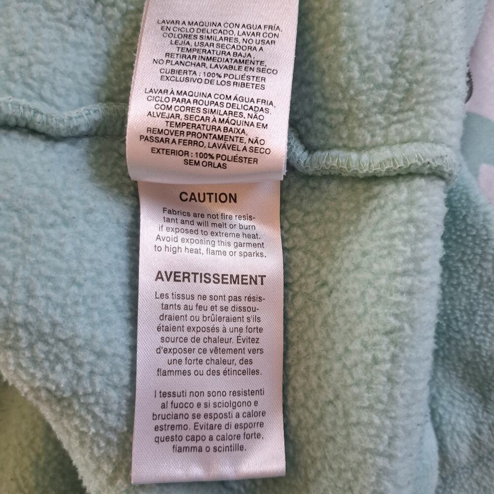 Columbia Full Zip Fleece Jacket Teal  Girl's XL - Picture 6 of 9